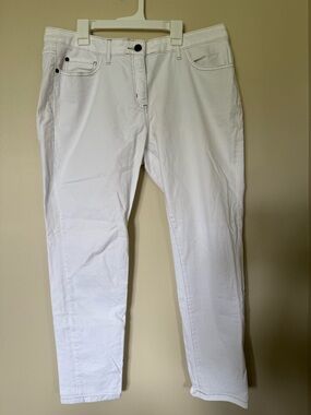 Boden White Straight-Leg Women’s Jeans